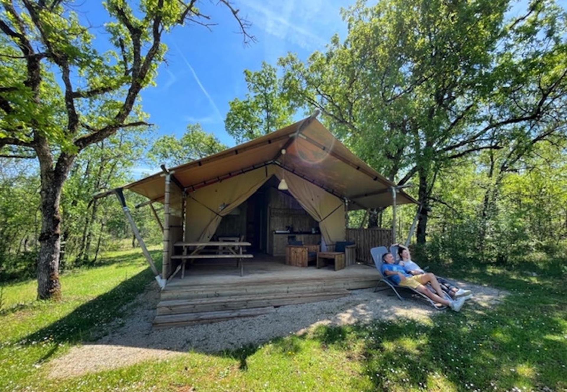 Lodges Du Bois Dodo - Ancien Camping De Bois Redon Septfonds Exterior photo